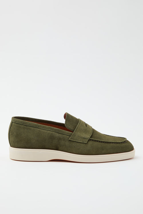 Tre Emme Mocassino Loden Uomo