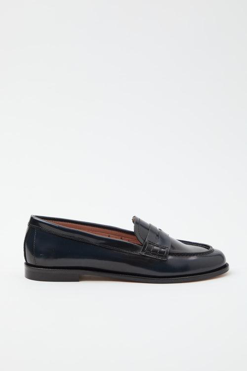 Tre Emme Mocassino Blu Donna