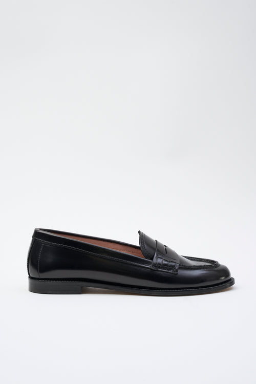 Tre Emme Mocassino Nero Donna - 2