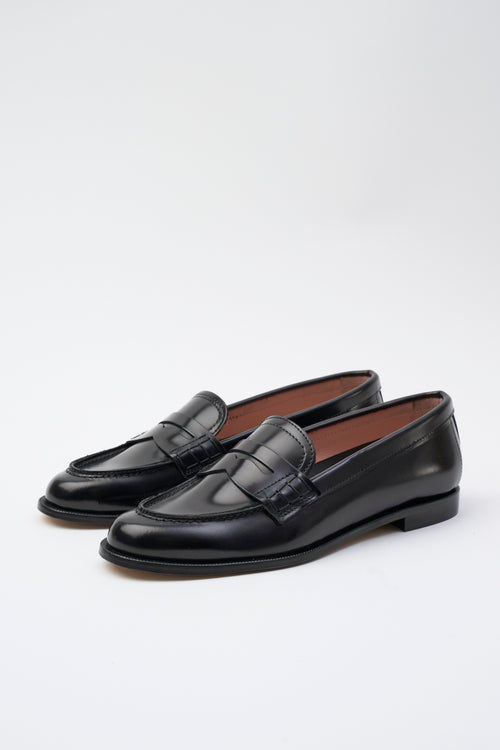 Tre Emme Mocassino Nero Donna