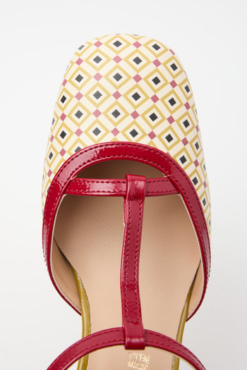 Tre Emme Slingback Rosso Donna - 4