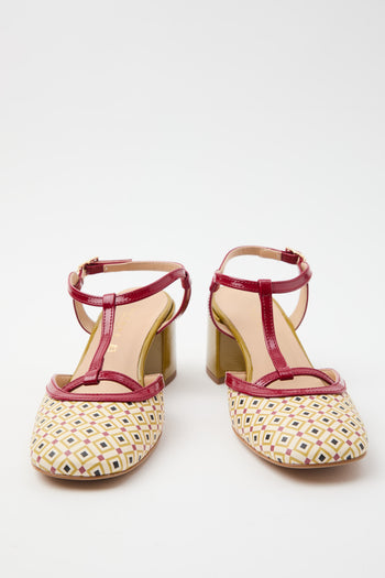 Tre Emme Slingback Rosso Donna - 5