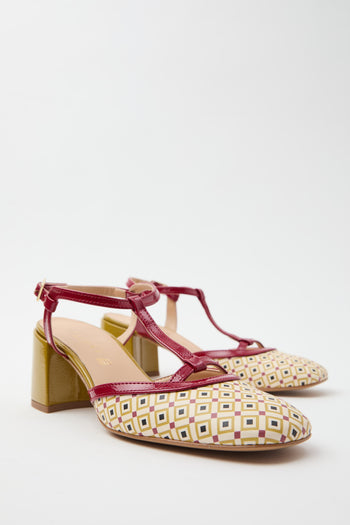 Tre Emme Slingback Rosso Donna - 7