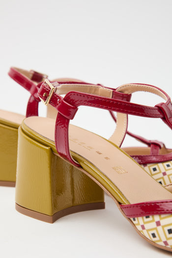 Tre Emme Slingback Rosso Donna - 8
