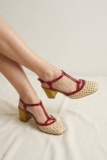 Tre Emme Slingback Rosso Donna - 10