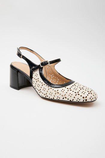 Tre Emme Mary Jane Burro+nero Donna - 5