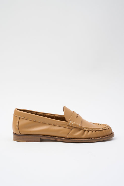 Tre Emme Mocassino Caramello Donna