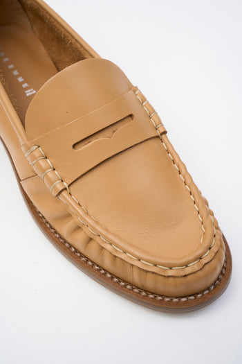 Tre Emme Mocassino Caramello Donna - 4