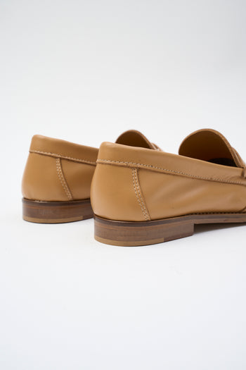 Tre Emme Mocassino Caramello Donna - 5