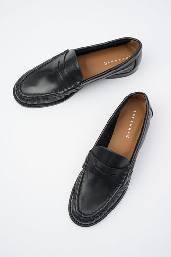 Tre Emme Mocassino Nero Donna - 4