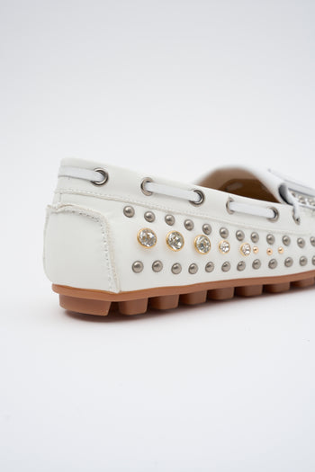 Tre Emme Mocassino Off White Donna - 4
