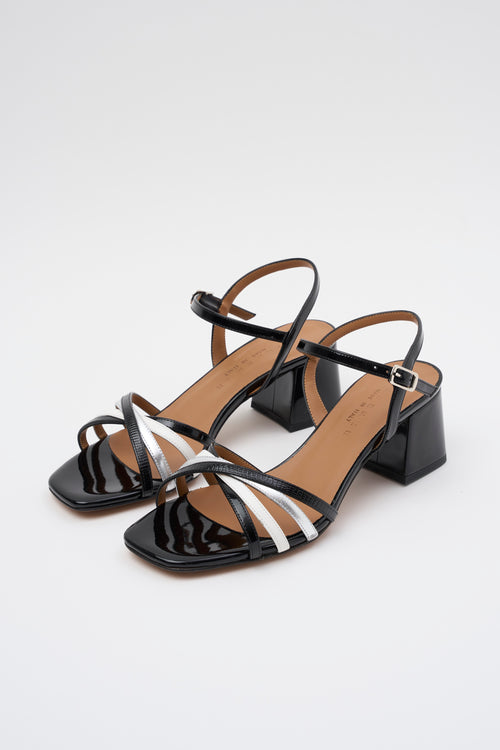 Tre Emme Sandalo Nero+multi Donna - 2