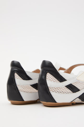 Tre Emme Ballerina Bianco Donna - 4