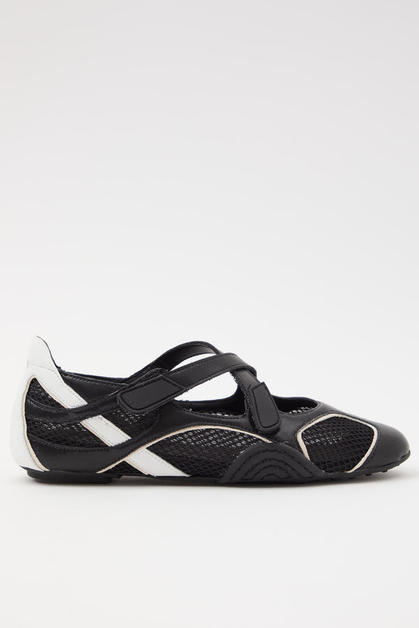 Tre Emme Ballerina Nero Donna