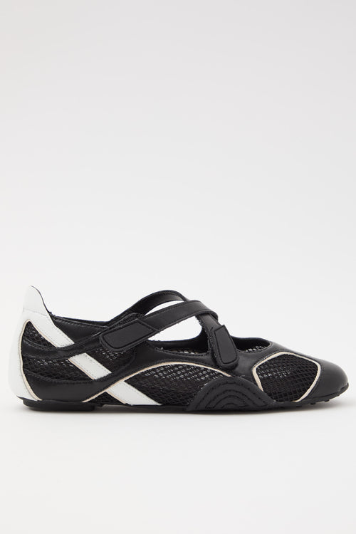 Tre Emme Ballerina Nero Donna