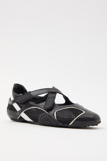 Tre Emme Ballerina Nero Donna - 6