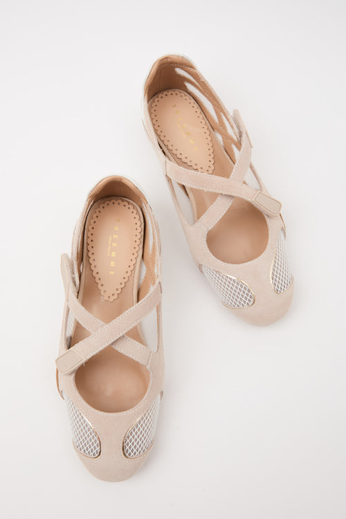 Tre Emme Ballerina Sand Donna