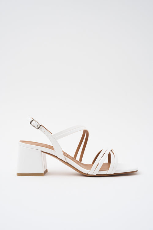 Tre Emme Sandalo Bianco Donna