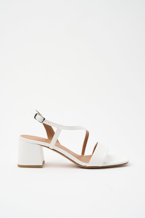 Tre Emme Sandalo Bianco Donna