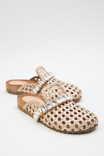 Tre Emme Ciabatta Beige/platino Donna - 3