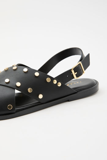 Tre Emme Sandalo Nero+oro Donna - 4