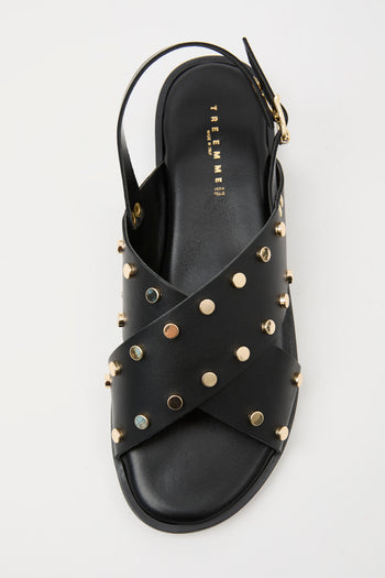 Tre Emme Sandalo Nero+oro Donna - 5