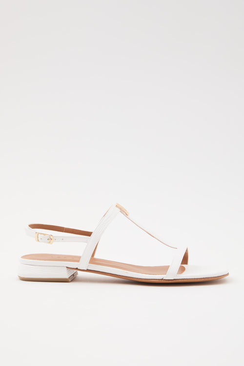 Tre Emme Sandalo Bianco Donna