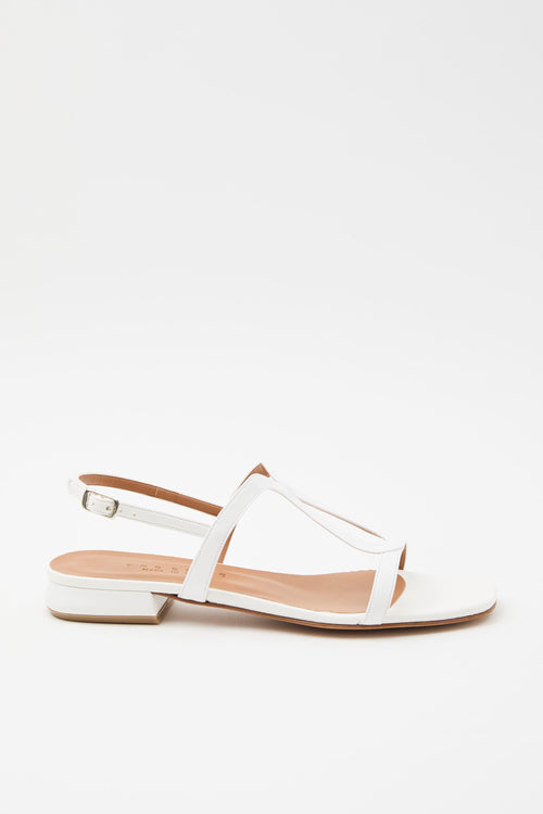 Tre Emme Sandalo Bianco Donna