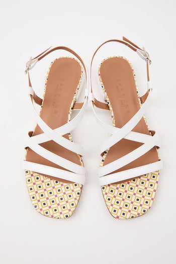 Tre Emme Sandalo Bianco+cuoio Donna - 7