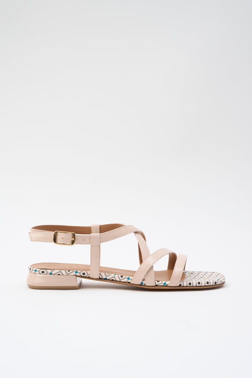 Tre Emme Sandalo Nude+beige Donna