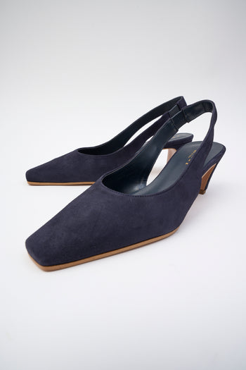 Tre Emme Slingback Navy Donna - 5