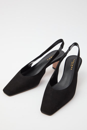 Tre Emme Slingback Nero Donna - 3