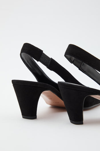 Tre Emme Slingback Nero Donna - 7