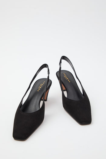 Tre Emme Slingback Nero Donna - 8