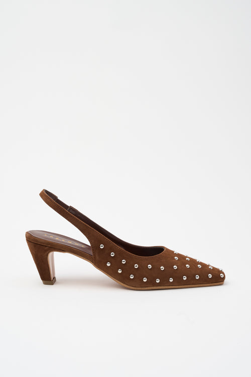 Tre Emme Slingback Choco Donna - 2