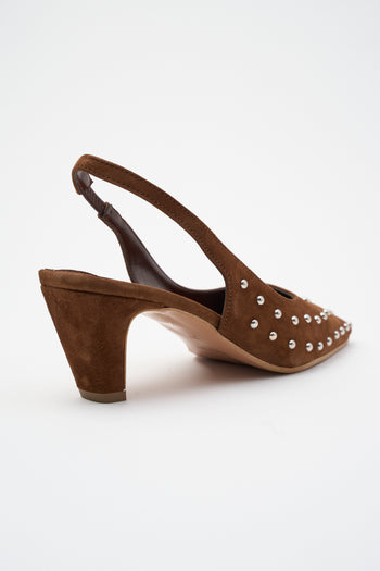 Tre Emme Slingback Choco Donna - 4