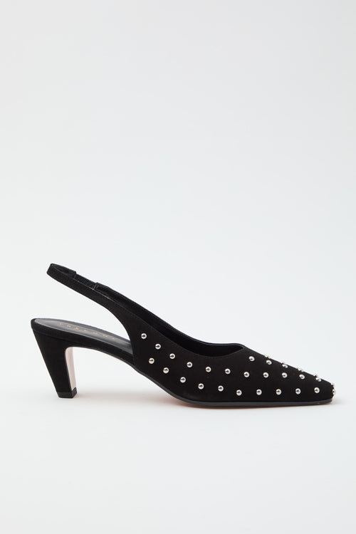 Tre Emme Slingback Nero Donna