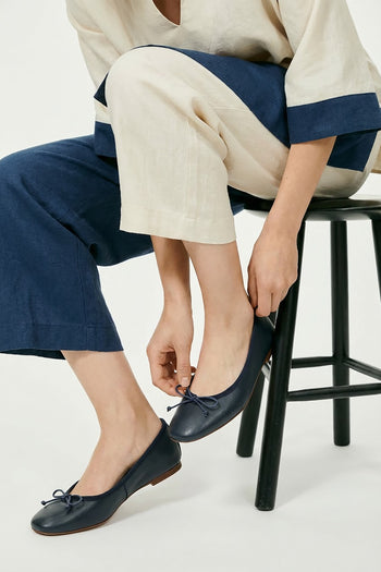 Tre Emme Ballerina Navy Donna - 9