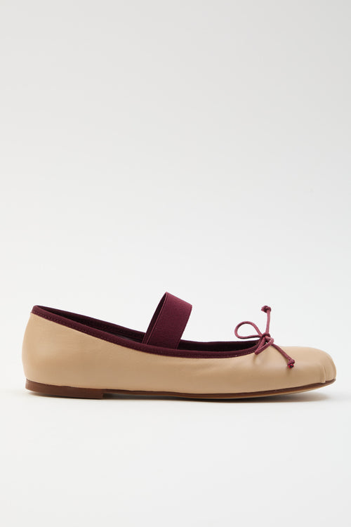 Tre Emme Ballerina Crema Donna