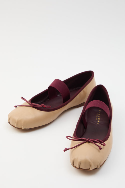 Tre Emme Ballerina Crema Donna - 2
