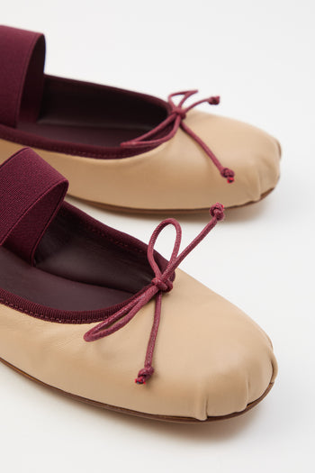 Tre Emme Ballerina Crema Donna - 4