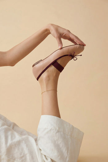 Tre Emme Ballerina Crema Donna - 9