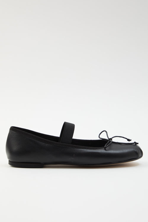 Tre Emme Ballerina Nero Donna
