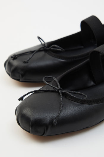 Tre Emme Ballerina Nero Donna - 4