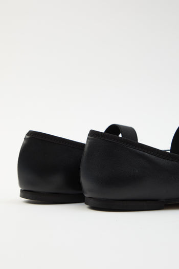 Tre Emme Ballerina Nero Donna - 5