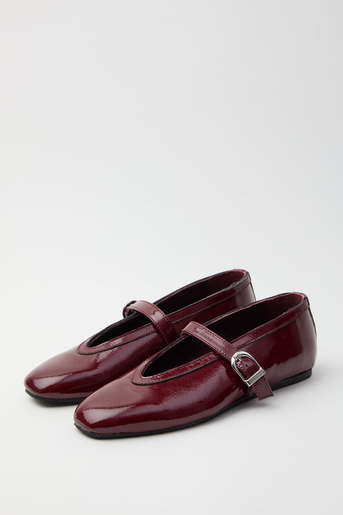 Tre Emme Ballerina Bordeaux Donna - 2