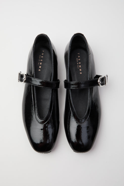 Tre Emme Ballerina Nero Donna