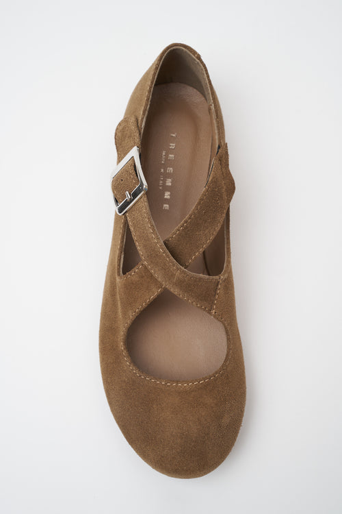 Tre Emme Ballerina Taupe Donna - 2