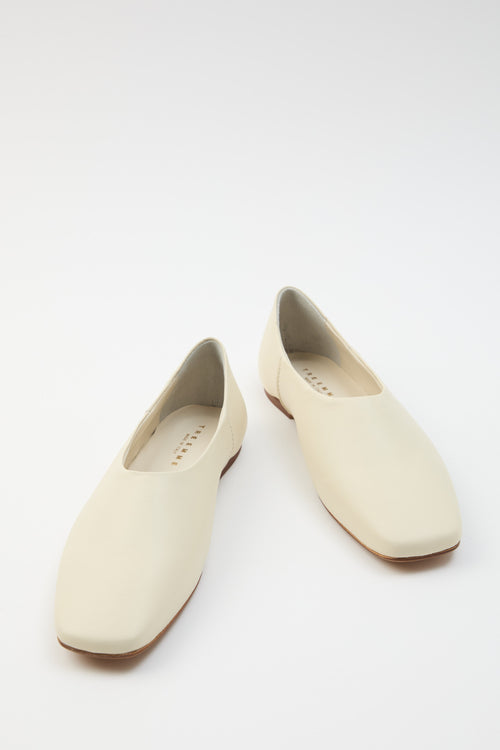 Tre Emme Ballerina Avorio Donna