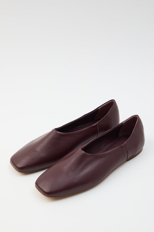 Tre Emme Ballerina Bordeaux Donna - 2